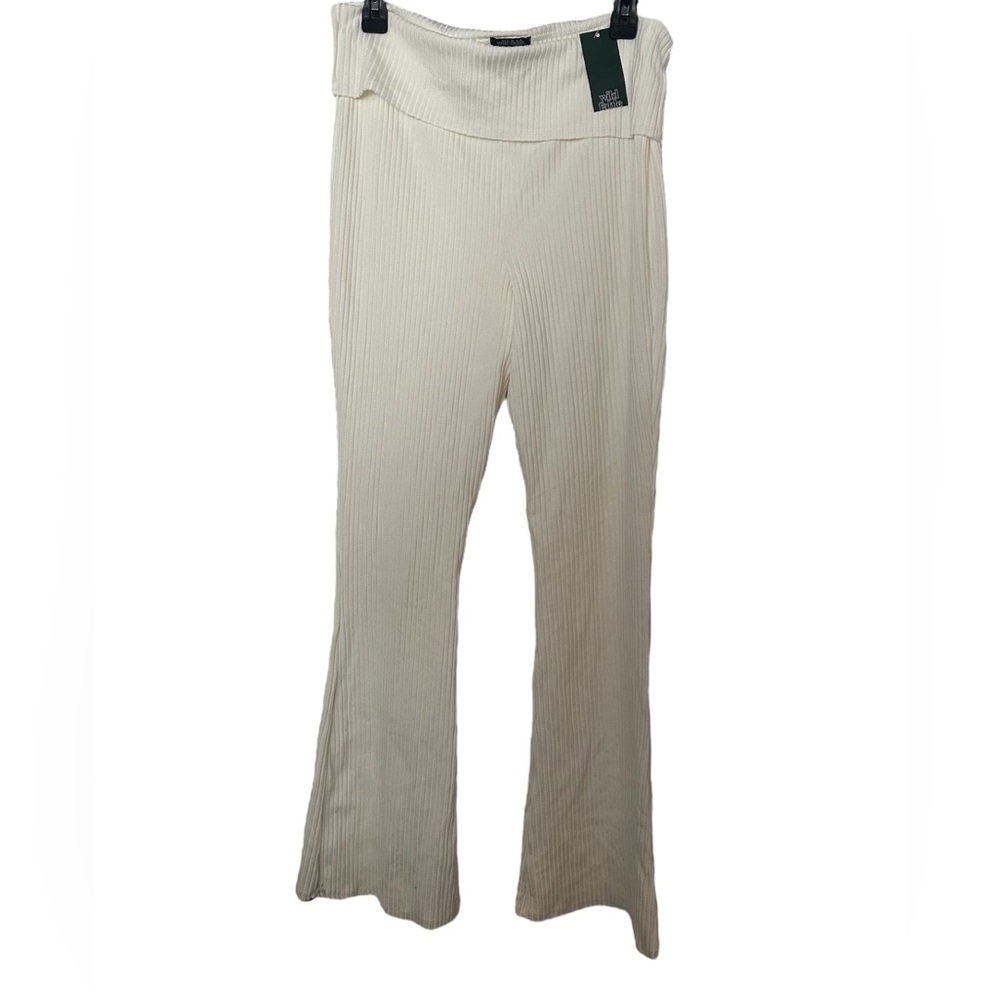 Wild Fable Cream Flare Pants